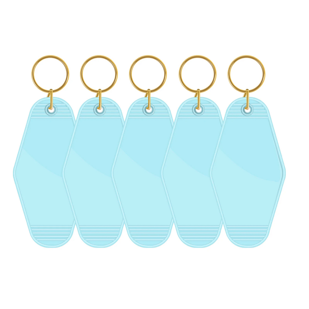 Retro Motel Keychain Blank (Individual)