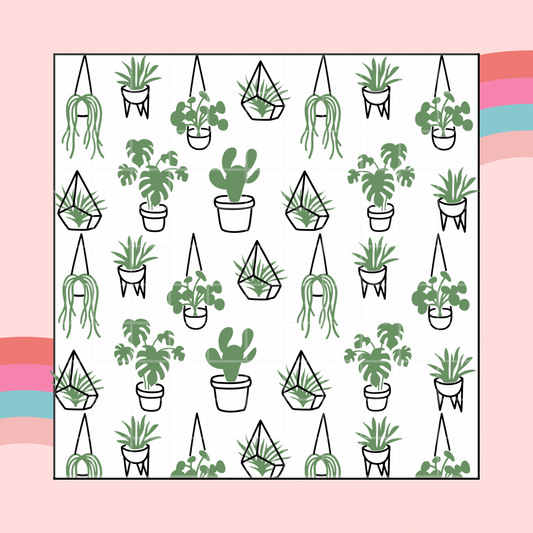 Plant Life 12x12 Vinyl Sheet