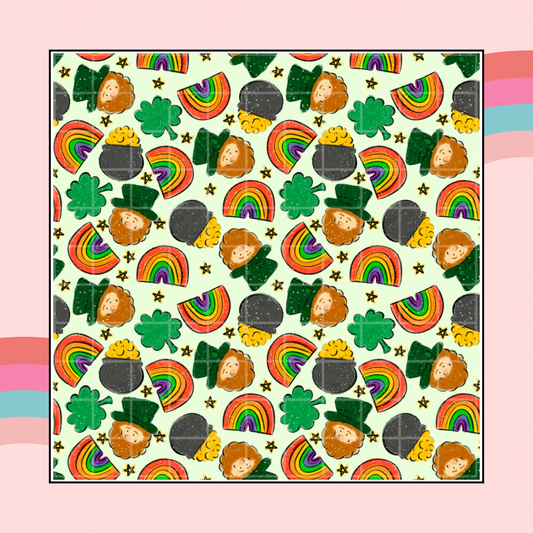 Leprechaun Shenanigans 12x12 Vinyl Sheet