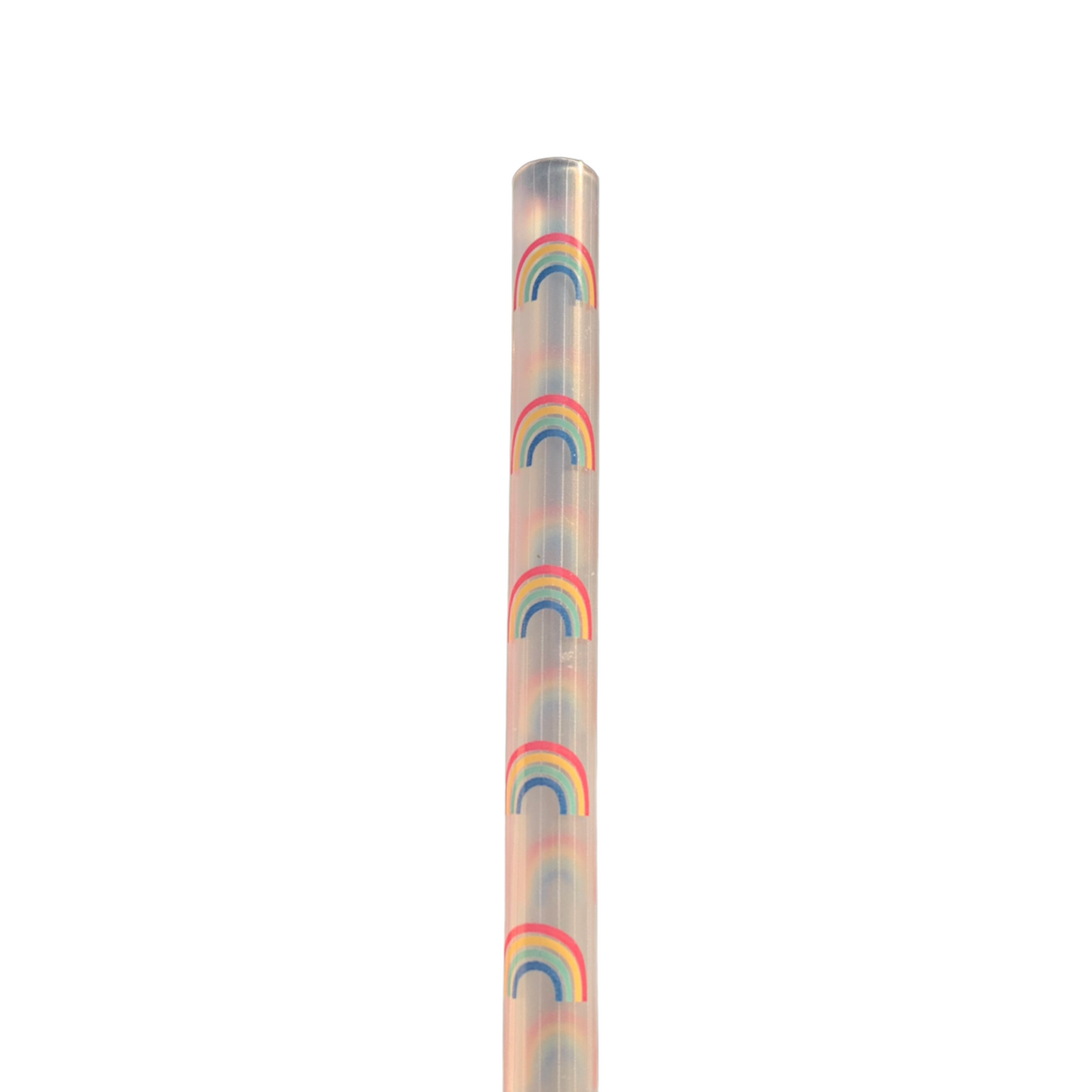 Clear Rainbow Straw Cold Cup (16oz)