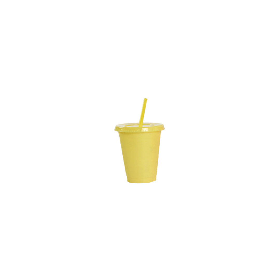 Caribbean Vibes Glitter Cold Cups (16oz)