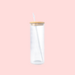 Clear Glass Can