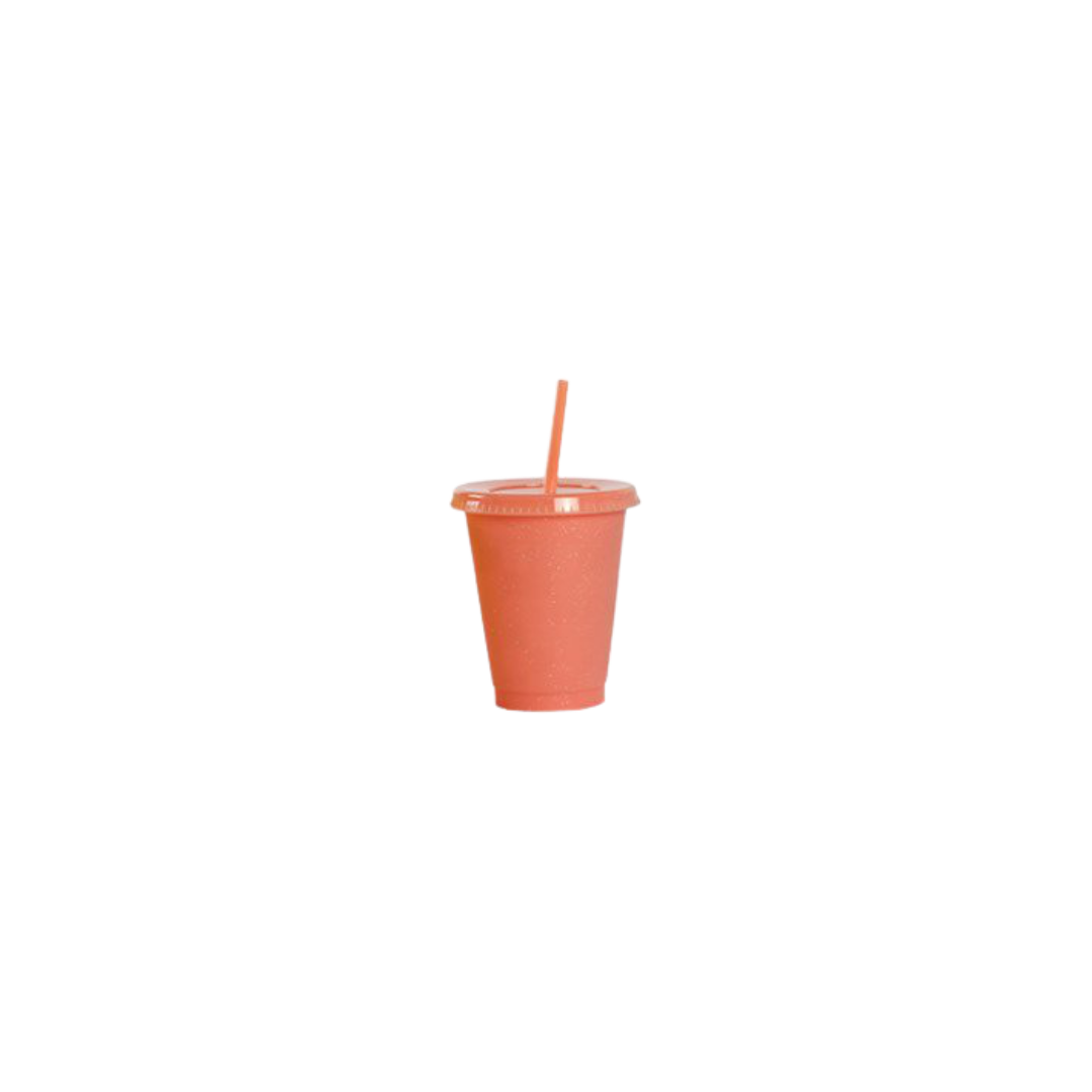 Caribbean Vibes Glitter Cold Cups (16oz)